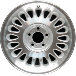 Genuine factory OEM Machined w/ Silver Pockets wheel for 1998-2002 Mercury Professionally remanufactured to like-new condition