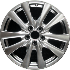 Genuine factory OEM Hyper Silver wheel for 2012-2015 Lexus Professionally remanufactured to like-new condition