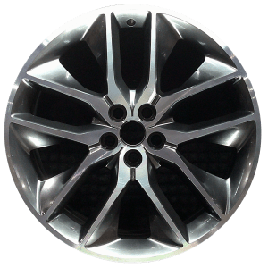 Genuine factory OEM Machined w/ Charcoal Pockets wheel for 2015-2018 Ford Professionally remanufactured to like-new condition