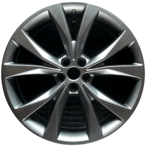 Genuine factory OEM Dark Gunmetal wheel for 2015-2018 Ford Professionally remanufactured to like-new condition
