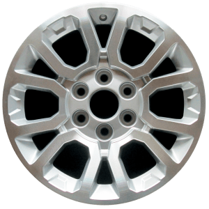 Genuine factory OEM Machined w/Silver Pockets wheel for 2014-2020 Chevrolet, GMC Professionally remanufactured to like-new condition