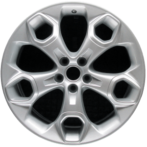 Genuine factory OEM All Silver wheel for 2013-2019 Ford Professionally remanufactured to like-new condition