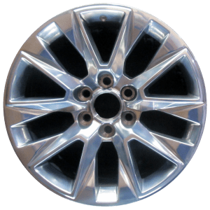 Genuine factory OEM Polished wheel for 2019-2025 Chevrolet, GMC Professionally remanufactured to like-new condition