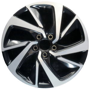 Genuine factory OEM Machined w/ Black Pockets wheel for 2019-2022 Honda Professionally remanufactured to like-new condition
