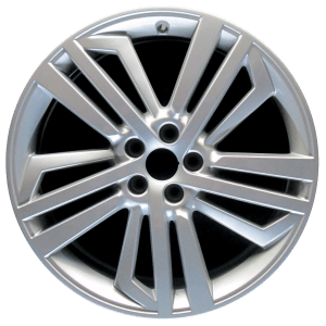 Genuine factory OEM All Silver wheel for 2018-2020 Audi Professionally remanufactured to like-new condition
