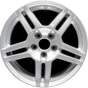 Genuine factory OEM All Silver wheel for 2004-2008 Acura Professionally remanufactured to like-new condition
