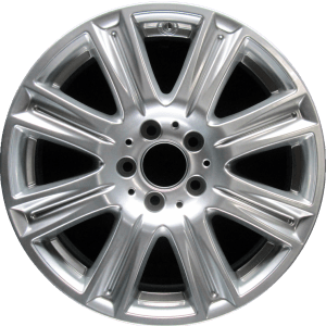 Genuine factory OEM Hyper Silver wheel for 2010-2013 Mercedes-Benz Professionally remanufactured to like-new condition