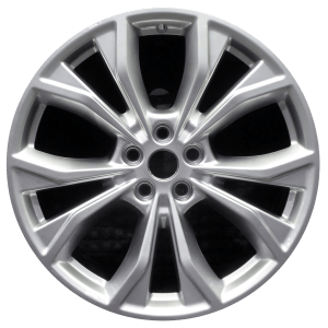 Genuine factory OEM Hyper Silver wheel for 2020-2024 Ford Professionally remanufactured to like-new condition