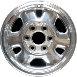 Genuine factory OEM Polished wheel for 1999-2004 GMC Professionally remanufactured to like-new condition