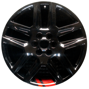 Genuine factory OEM Black w/ Red Stripe wheel for 2018-2025 Chevrolet Professionally remanufactured to like-new condition