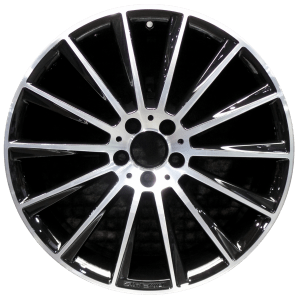 Genuine factory OEM Machined w/ Black Pockets Front wheel for 2016-2023 Mercedes-Benz Front Professionally remanufactured to like-new condition