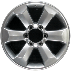 Genuine factory OEM Hyper Silver wheel for 2003-2009 Toyota Professionally remanufactured to like-new condition