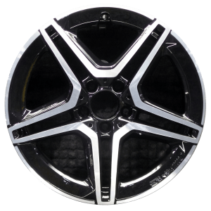 Genuine factory OEM Machined w/ Black Pockets wheel for 2019-2023 Mercedes-Benz Professionally remanufactured to like-new condition