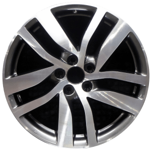 Genuine factory OEM Machined w/ Charcoal Pockets wheel for 2016-2020 Honda Professionally remanufactured to like-new condition