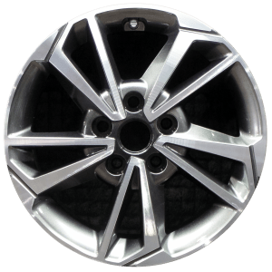 Genuine factory OEM Machined w/ Charcoal Pockets wheel for 2022-2024 KIA Professionally remanufactured to like-new condition