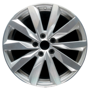 Genuine factory OEM Machined w/ Silver Pockets wheel for 2016-2024 Audi Professionally remanufactured to like-new condition