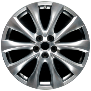 Genuine factory OEM Hyper Silver wheel for 2014-2015 Mazda Professionally remanufactured to like-new condition