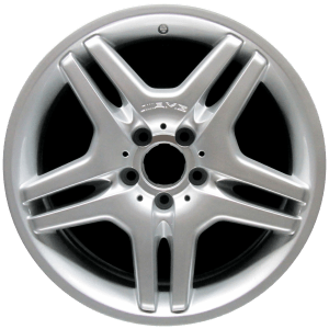 Genuine factory OEM Hyper Silver Front wheel for 2003-2006 Mercedes-Benz Front Professionally remanufactured to like-new condition