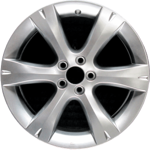 Genuine factory OEM Hyper Silver wheel for 2008-2011 Subaru Professionally remanufactured to like-new condition