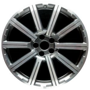 Genuine factory OEM Machined w/ Dark Gray Pockets wheel for 2015-2024 Audi Professionally remanufactured to like-new condition