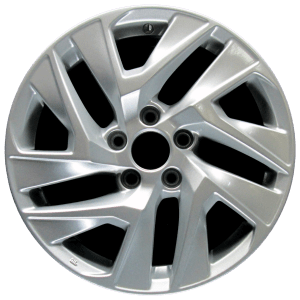Genuine factory OEM All Silver wheel for 2015-2016 Honda Professionally remanufactured to like-new condition