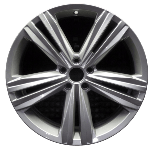 Genuine factory OEM Medium Silver wheel for 2018-2023 Volkswagen Professionally remanufactured to like-new condition