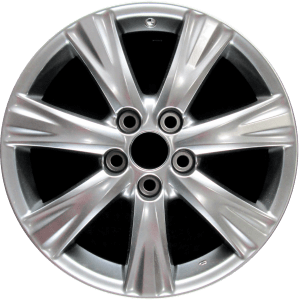Genuine factory OEM Hyper Silver wheel for 2008-2011 Lexus Professionally remanufactured to like-new condition