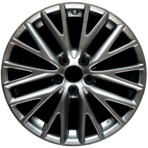 Genuine factory OEM Hyper Silver Rear wheel for 2014-2020 Lexus Rear Professionally remanufactured to like-new condition