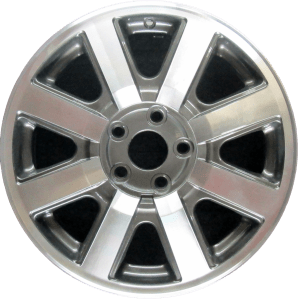 Genuine factory OEM Machined w/ Charcoal Pockets wheel for 2008-2009 Ford Professionally remanufactured to like-new condition