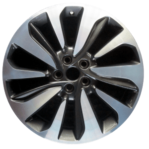 Genuine factory OEM Machined w/ Dark Charcoal Pockets wheel for 2017-2022 Buick Professionally remanufactured to like-new condition