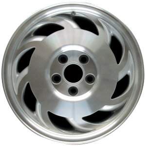 Genuine factory OEM Machined w/ Silver Pockets wheel for 1991-1996 Chevrolet Professionally remanufactured to like-new condition