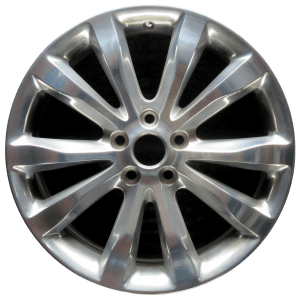 Genuine factory OEM Polished wheel for 2014-2023 Chrysler Professionally remanufactured to like-new condition