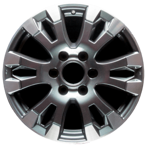 Genuine factory OEM Machined w/ Charcoal pockets wheel for 2016-2024 Nissan Professionally remanufactured to like-new condition