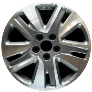 Genuine factory OEM Machined w/ Charcoal Pockets wheel for 2014-2017 Honda Professionally remanufactured to like-new condition