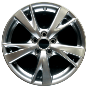 Genuine factory OEM Hyper Silver Front wheel for 2009-2011 Lexus Front Professionally remanufactured to like-new condition