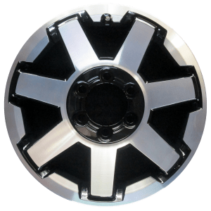 Genuine factory OEM Machined w/ Black Pockets wheel for 2014-2024 Toyota Professionally remanufactured to like-new condition