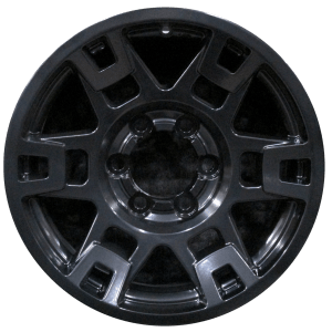 Genuine factory OEM Black wheel for 2015-2024 Toyota Professionally remanufactured to like-new condition