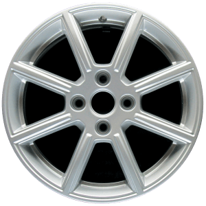 Genuine factory OEM All Silver wheel for 2014-2019 Ford Professionally remanufactured to like-new condition