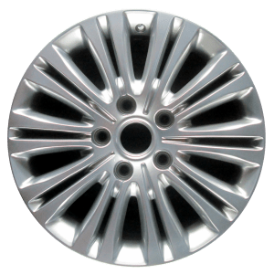Genuine factory OEM All Silver wheel for 2011-2016 Chrysler Professionally remanufactured to like-new condition