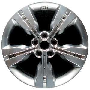 Genuine factory OEM TPMS Compatible wheel for 2015-2017 Hyundai Professionally remanufactured to like-new condition