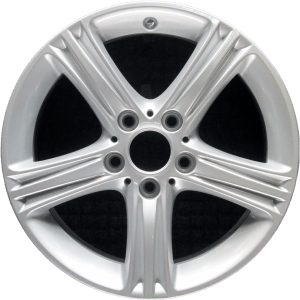 Genuine factory OEM All Silver wheel for 2012-2020 BMW Professionally remanufactured to like-new condition