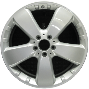 Genuine factory OEM All Silver wheel for 2010-2012 Mercedes-Benz Professionally remanufactured to like-new condition