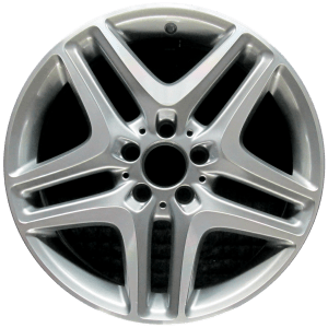 Genuine factory OEM Machined w/ Charcoal Pockets Rear wheel for 2012-2016 Mercedes-Benz Rear Professionally remanufactured to like-new condition