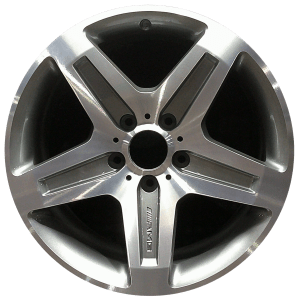 Genuine factory OEM Machined w/ Gray Pockets wheel for 2009-2018 Mercedes-Benz Professionally remanufactured to like-new condition
