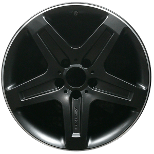 Genuine factory OEM Matte Black wheel for 2009-2018 Mercedes-Benz Professionally remanufactured to like-new condition