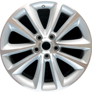Genuine factory OEM Machined w/ Silver Pockets wheel for 2012-2017 Buick Professionally remanufactured to like-new condition
