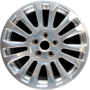 Genuine factory OEM Polished Front wheel for 2010-2014 Cadillac Front Professionally remanufactured to like-new condition