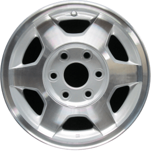 Genuine factory OEM Machined w/Silver Pockets wheel for 2003-2008 GMC Professionally remanufactured to like-new condition