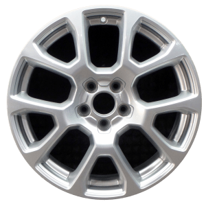 Genuine factory OEM All Silver wheel for 2022-2025 Jeep Professionally remanufactured to like-new condition