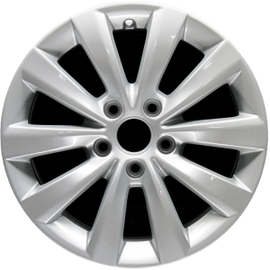 Genuine factory OEM All Silver wheel for 2012-2019 Volkswagen Professionally remanufactured to like-new condition